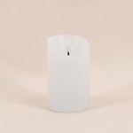 Bougie led cire ivoire flamme vacillante 12,5cm | Hashtag Déco