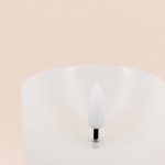 Bougie led cire ivoire flamme vacillante 12,5cm | Hashtag Déco