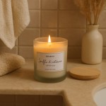 Bougie parfumée automne 280g cire beige | Hashtag Déco
