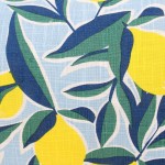 Coussin extérieur citron coton jaune 30x50cm | Hashtag Déco
