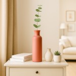 Vase en céramique blanc 27cm élégant | Hashtag Déco