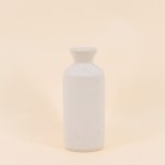 Vase en céramique blanc 20cm élégant | Hashtag Déco