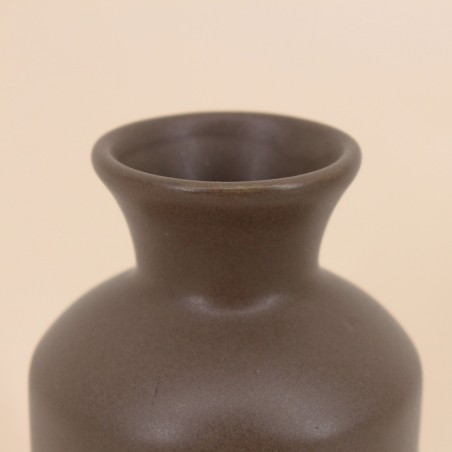 Vase en céramique blanc 20cm élégant | Hashtag Déco