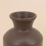 Vase en céramique blanc 20cm élégant | Hashtag Déco