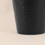 Vase design métal noir 65cm | Hashtag Déco