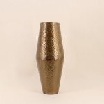 Vase design métal doré 50cm pour intérieur chic | Hashtag Déco