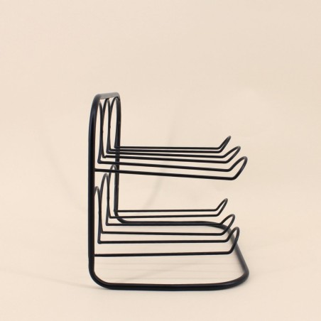 Porte bouteille métal noir élégant | Hashtag Déco