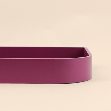 Plateau rose en bois 30x40cm, élégant et pratique | Hashtag Déco