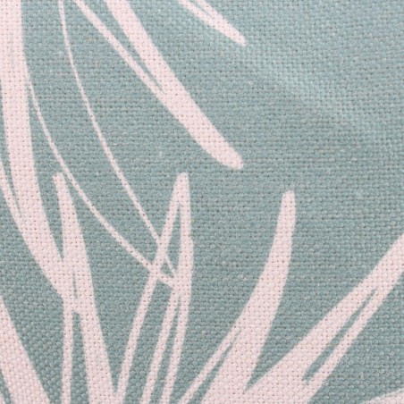 Coussin extérieur vert feuillage 40x40 cm tissu | Hashtag Déco