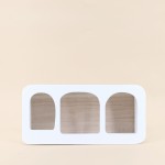 Étagère murale bois noir 40cm design élégant | Hashtag Déco