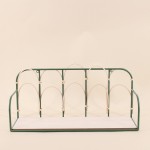 Étagère murale rotin métal 45cm | Hashtag Déco