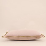Coussin beige contour vagues coton 40x60cm | Hashtag Déco