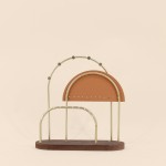 Porte bijoux arches en métal doré 20cm | Hashtag Déco