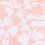 Masque de nuit coton fleuris orange | Hashtag Déco
