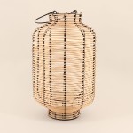Lanterne en rotin naturel 46cm | Hashtag Déco