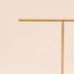 Porte bijoux en métal doré 20cm élégant | Hashtag Déco