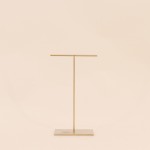 Porte bijoux en métal doré 20cm élégant | Hashtag Déco