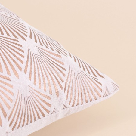 Coussin satiné rose 40x40cm, chic et doux | Hashtag Déco