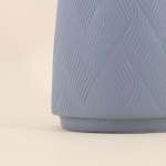 Vase en céramique gris 28cm - Élégance sobre | Hashtag Déco