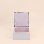 Boite à bijoux velours fleuri élégante | Hashtag Déco