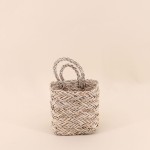 Lot de 2 paniers en fibres naturelles beige | Hashtag Déco