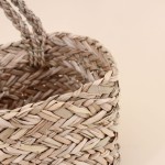 Lot de 2 paniers en fibres naturelles beige | Hashtag Déco
