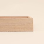 Plateau rectangulaire en rotin naturel 30x40cm | Hashtag Déco