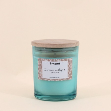 Bougie parfumée jardin poétique cire blanche | Hashtag Déco