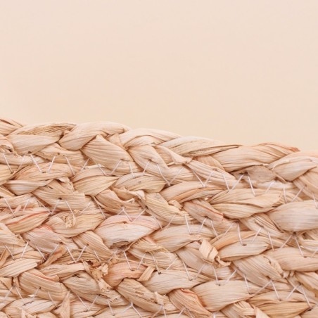 Sac caba fibres naturelles beige 63x30cm | Hashtag Déco