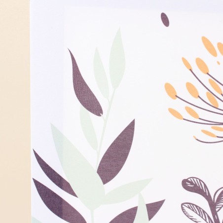 Toile coton maman exceptionnelle beige 60x40cm | Hashtag Déco