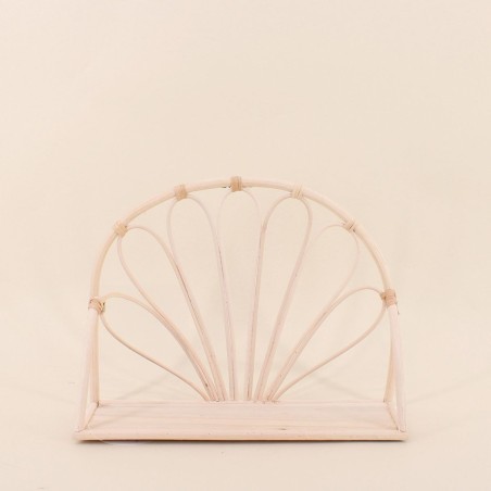 Étagère en arche rotin naturel | Hashtag Déco