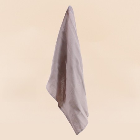 Set de 3 torchons coton gris beige rouge 50x70cm | Hashtag Déco