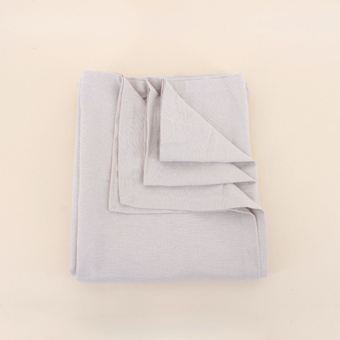 Nappe en coton 140x240 cm beige chic | Hashtag Déco