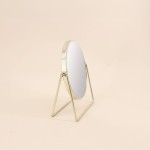 Miroir rond à poser 20cm bois clair | Hashtag Déco