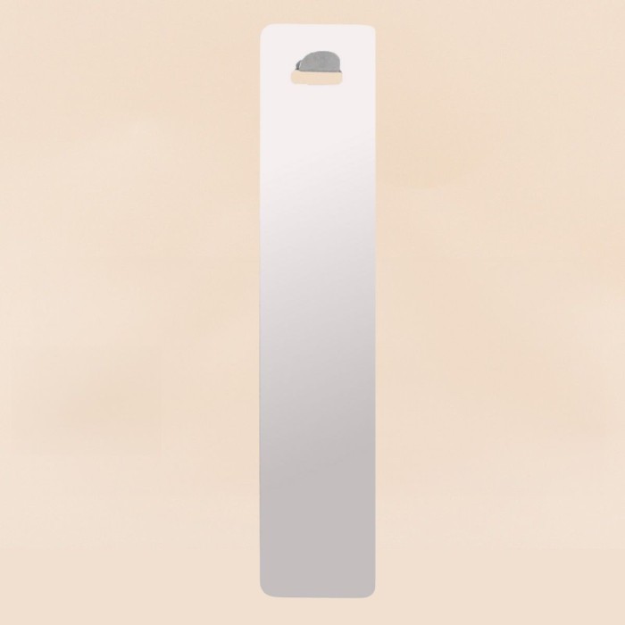Miroir rectangulaire bois et noir 120x35cm | Hashtag Déco