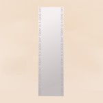 Miroir mural rectangulaire bois naturel 120x25cm | Hashtag Déco