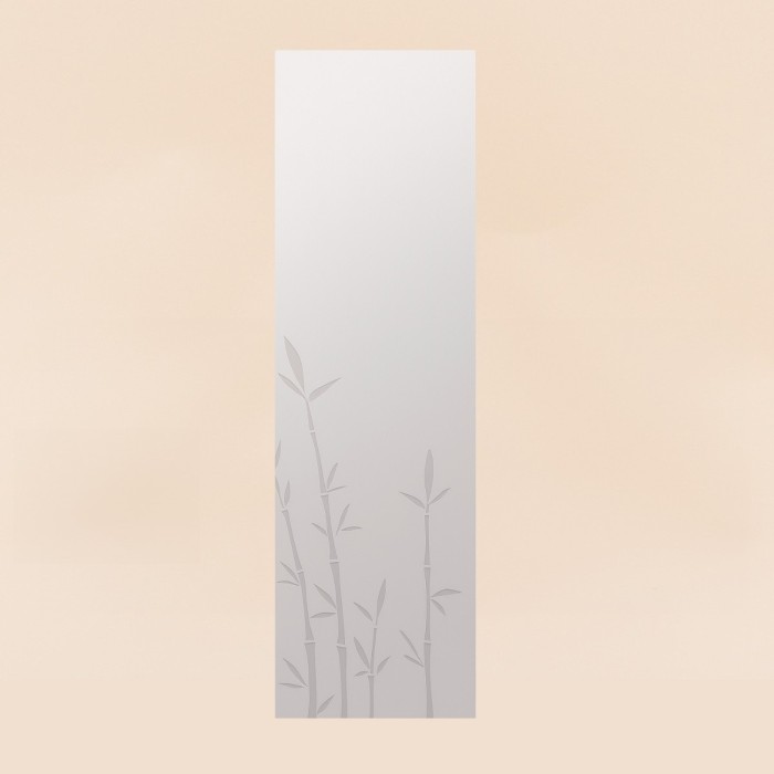 Miroir bambou naturel 120x25cm | Hashtag Déco