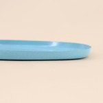 Set de 3 plateaux forme organique en métal coloré