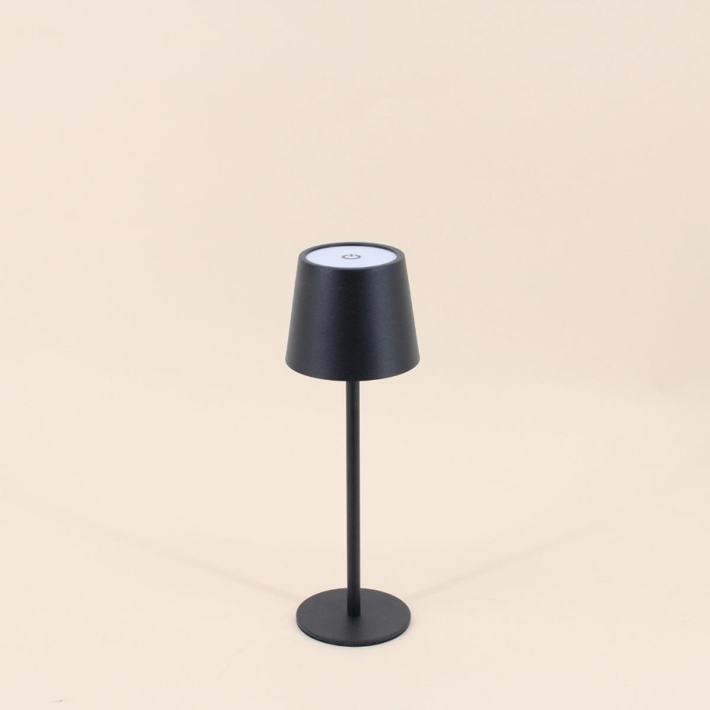 Lampe USB en métal 27cm - Noir, blanc, taupe