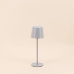 Lampe USB en métal 27cm - Noir, blanc, taupe