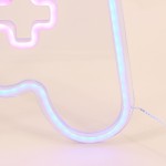 Néon console multicolore 27x41cm