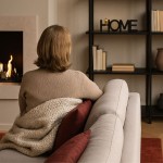 Mot déco "home" noir en bois 33cm | Hashtag Déco