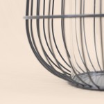 Lanterne en métal filaire 25cm