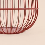 Lanterne en métal filaire 25cm