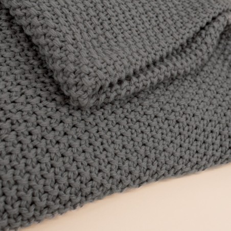 Plaid en tricot 125x150cm