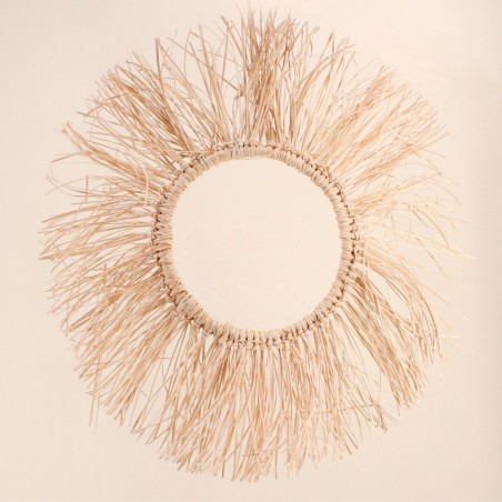 Décoration murale naturelle ronde 62cm