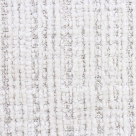 Coussin en velours blanc texturé 40x60cm | Hashtag Déco