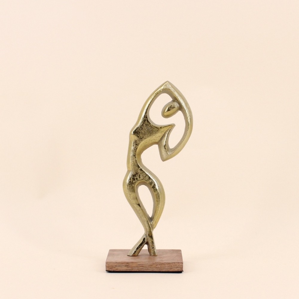 Objet déco silhouette danseuse 25cm