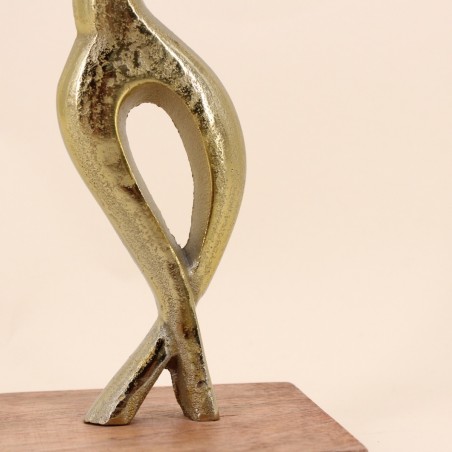 Objet déco silhouette danseuse 25cm