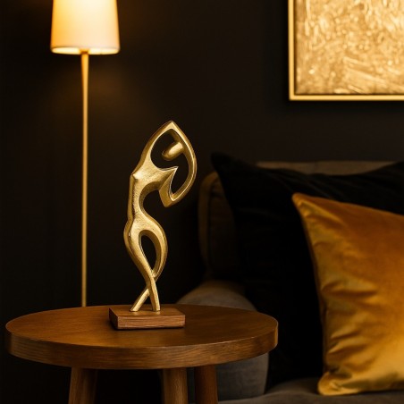 Objet déco silhouette danseuse 25cm